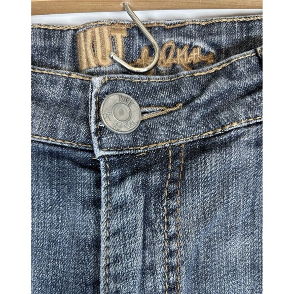 Kut From The Kloth Mid Rise Bootcut Stretch Blue Denim Jeans Women’s Size 8 - Picture 2 of 11